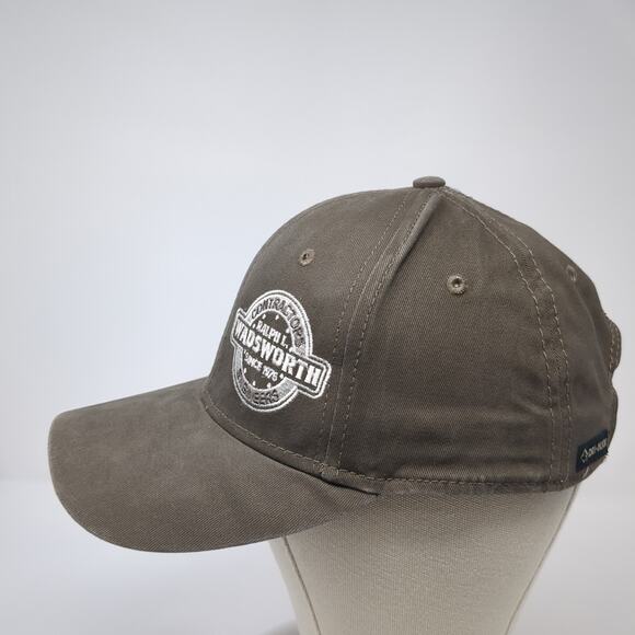Contractors Engineers Ralph L. Wadsworth Baseball Cap Brown OS Adjustable Camo - Picture 3 of 9